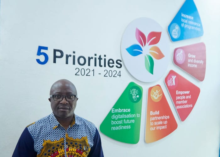 Alexander Mar Kekula, nasjonaldirektør i SOS-barnebyer i Ghana