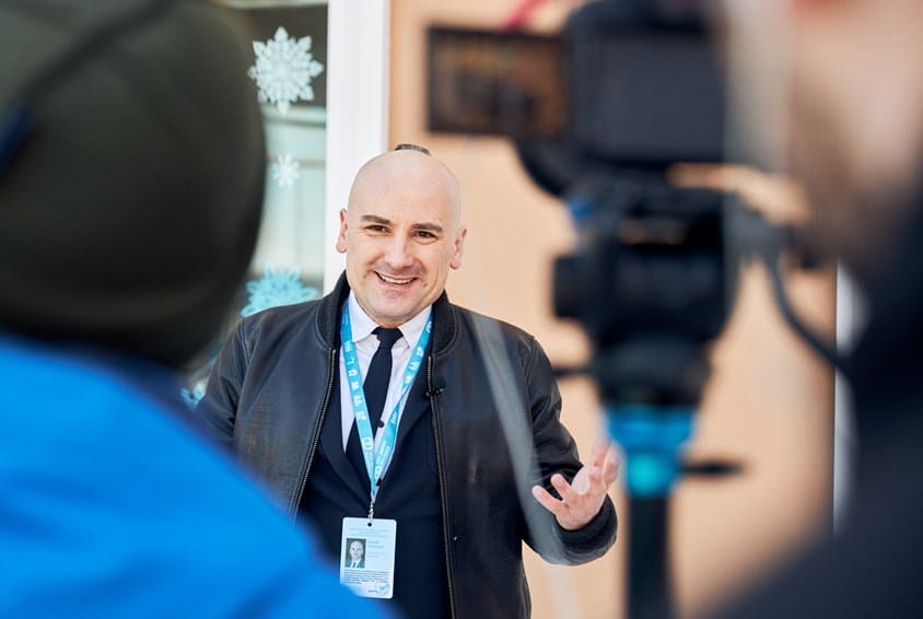 Serhii Lukashov, nasjonaldirektør for SOS-barnebyer Ukraina